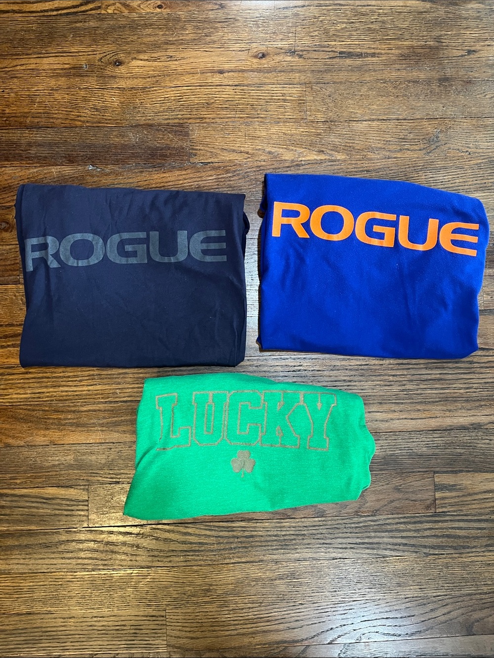 Rogue Fitness Men’s Size Large Bundle of 3 Short Sleeve T-Shirts